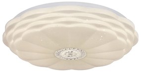 Biele LED stropné svietidlo 38x38 cm Victus – Candellux Lighting