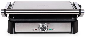 KADEN Elektrický kontaktný gril panini, vrúbkované platne 2000W KADEN