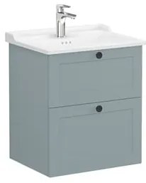 Kúpeľňová skrinka s umývadlom VitrA Root 60x67x46 cm zelená mat ROOTC60GINTC, 1 ks