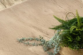 Koberec BUNNY tmavobéžový kruh