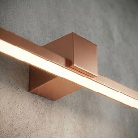 Toolight Toolight, LED nástenné svietidlo, 80cm, 20W, 4000K, 1500lm, SWE054-1W, medená matná, OSW-20154