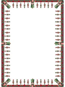 Vianočný obrus Luskáčik Karo 140x200 cm | INTERMEDIC SK