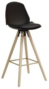Barová stolička Oslo čierna