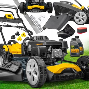 Profesionálna Benzínová Kosačka Venom 9v1 Pohon Loncin 224ccm Veľká 56cm