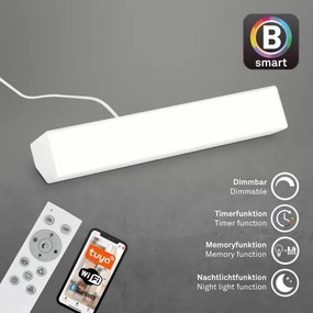 Brilo - LED RGBW Stmievateľná stolná lampa LED/9W/230V 3000-6500K Wi-Fi Tuya + DO