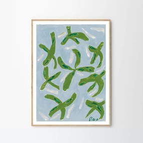 Moikka Plagát Green Mill by Ojuna Njama Petersen 50x70