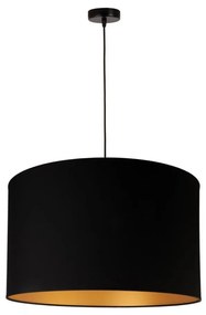 Duolla - Luster na lanku ROLLER 1xE27/40W/230V pr. 45 cm čierna