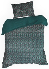 MAKOSATÉNOVÉ OBLIEČKY ESPRIT06 200X220 CM, 2 KS 70X80 CM VZOROVANÉ