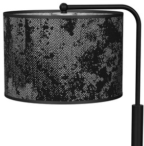 Stolná lampa SATINO 1xE27/60W/230V čierna/šedá