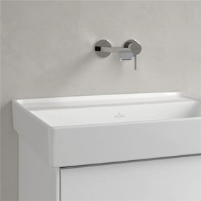 VILLEROY &amp; BOCH Collaro závesné umývadlo bez otvoru, bez prepadu, 600 x 470 mm, biela alpská, s povrchom CeramicPlus, 4A3363R1