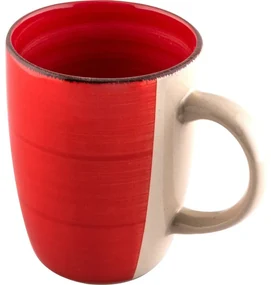 Lamart LT9107 keramický hrnček Happy, 260 ml, červená