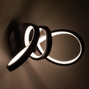 Nástenné LED svietidlo Tesoro, 1x LED 15w, 4000k, b