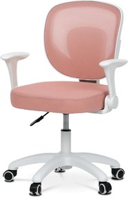 Detská pracovná stolička KA-K1062 GREY Farba: Ružová