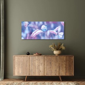 Obraz - Motýle v zime (120x50 cm)