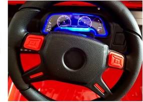 LEAN CARS Jeep HP012 Červená batéria