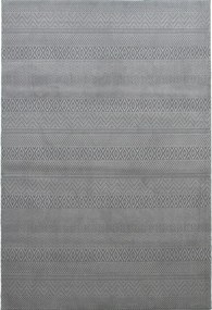 Koberec Zurich 1901 GREY – sivý obdĺžnikový koberec so vzorom Rozmer: 60x100 cm