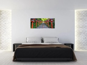 Obraz - Svätyňa Kifune (120x50 cm)