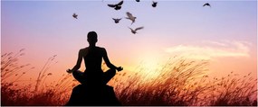 Obraz - Meditácia (120x50 cm)