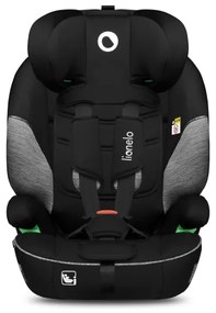 Lionelo - Autosedačka LEVI i-Size 76-150 cm čierna/sivá