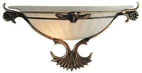 Searchlight 3837 - Nástenné svietidlo WALL 1xR7s/80W/230V mosadz