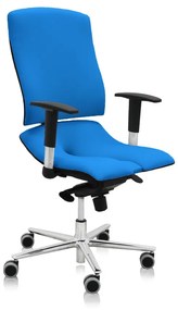 Zdravotná stolička Steel Standard+, modrá