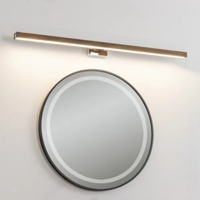 Brilagi-LED Kúpeľňové osvetlenie zrkadla WOODY MIRROR LED/15W/230V IP44 dub/chro