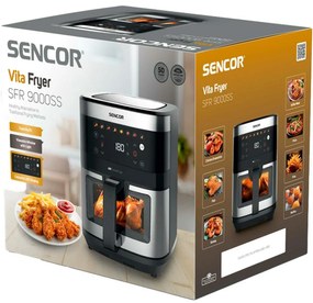 Sencor SFR 9000SS horúci vzduchový fritéza