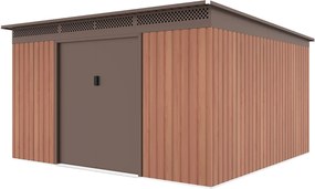 G21 Záhradný domček 340 × 333 × 191 cm (hnedá)