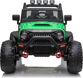 LEAN CARS Autobatéria Jeep JC666 Green