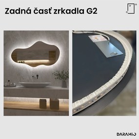 Atypické zrkadlo s LED osvetlením G2