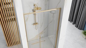 Sprchové dvere Rea SOLAR 100 cm zlaté