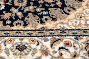 Koberec NAIN Ruža, rám 7177/51011 béžovo/ čierny