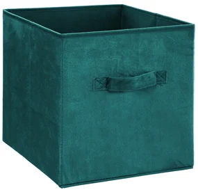 Úložný box Soft, 31x31x31 cm, zelená