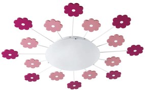 EGLO Detské stropné svietidlo VIKI 1, kvety
