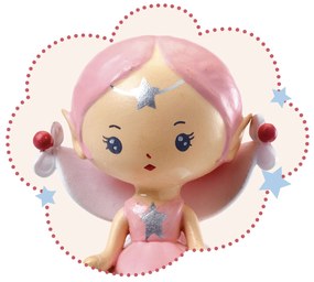 Balíček Tinyly - Hracia skrinka Tinyly - Elfe + Rosalie kvetinárka + Marguerite & Léopold