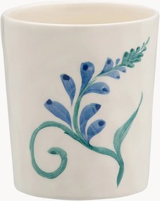 Ručne maľovaná šálka Indigo Flora