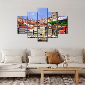 Obraz - Ribeira, Portugalsko (150x105 cm)