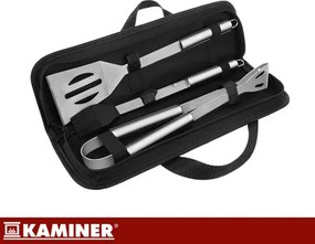 Malá nerezová sada grilovacieho náradia - 3 ks