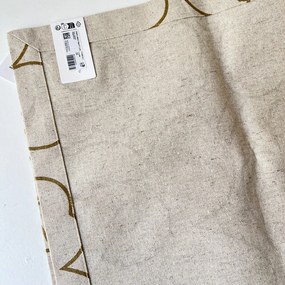 Marimekko Látkové prestieranie Unikko Pieni Piirto sada 2ks béžové zlaté