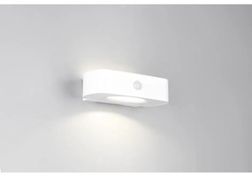 LED nástenné solárne vonkajšie svietidlo (výška 6 cm) Bilbao – Trio