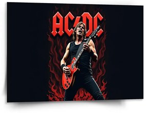 Sablio Obraz ACDC Gitarista - 150x110 cm
