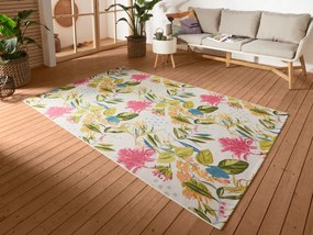 Hanse Home Collection koberce Kusový koberec Flair 105613 Flowers and Leaves Multicolored – na von aj na doma - 160x235 cm