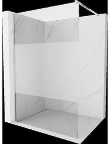 Mexen Kioto sprchová stena 100 x 200 cm, transparentnéné/inovať 8 mm, chrómová - 800-100-101-01-35