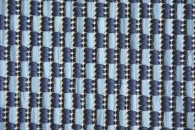 styldomova Šnúrkový koberec sizal color 47011/309 pásy modrý