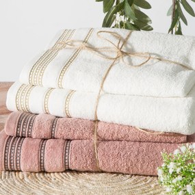 BAVLNENÝ UTERÁK AMANDA5 70X140 CM HORČICOVÁ