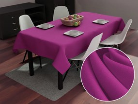 Biante Dekoračný obdĺžnikový obrus Rongo RG-092 Purpurový 140x180 cm