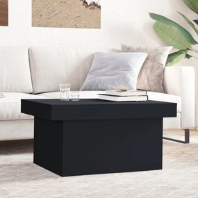 Konferenčný stolík čierny 100x55x40 cm kompozitné drevo 840871