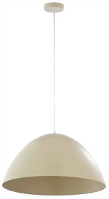 TK-LIGHTING Závesné moderné osvetlenie FARO, 1xE27, 60W, okrúhle, béžové