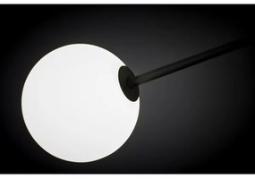 Jupiter 1998 - Luster na tyči MOKA 4xGU10/10W/230V + 4xG9/10W/230V čierna/biela