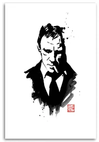 Gario Obraz na plátne James Bond Daniel Craig - Péchane Rozmery: 80 x 120 cm